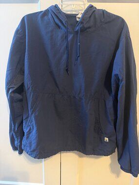 Solumbra Sun Precautions Hooded Pullover Jacket | Navy | UPF 100
